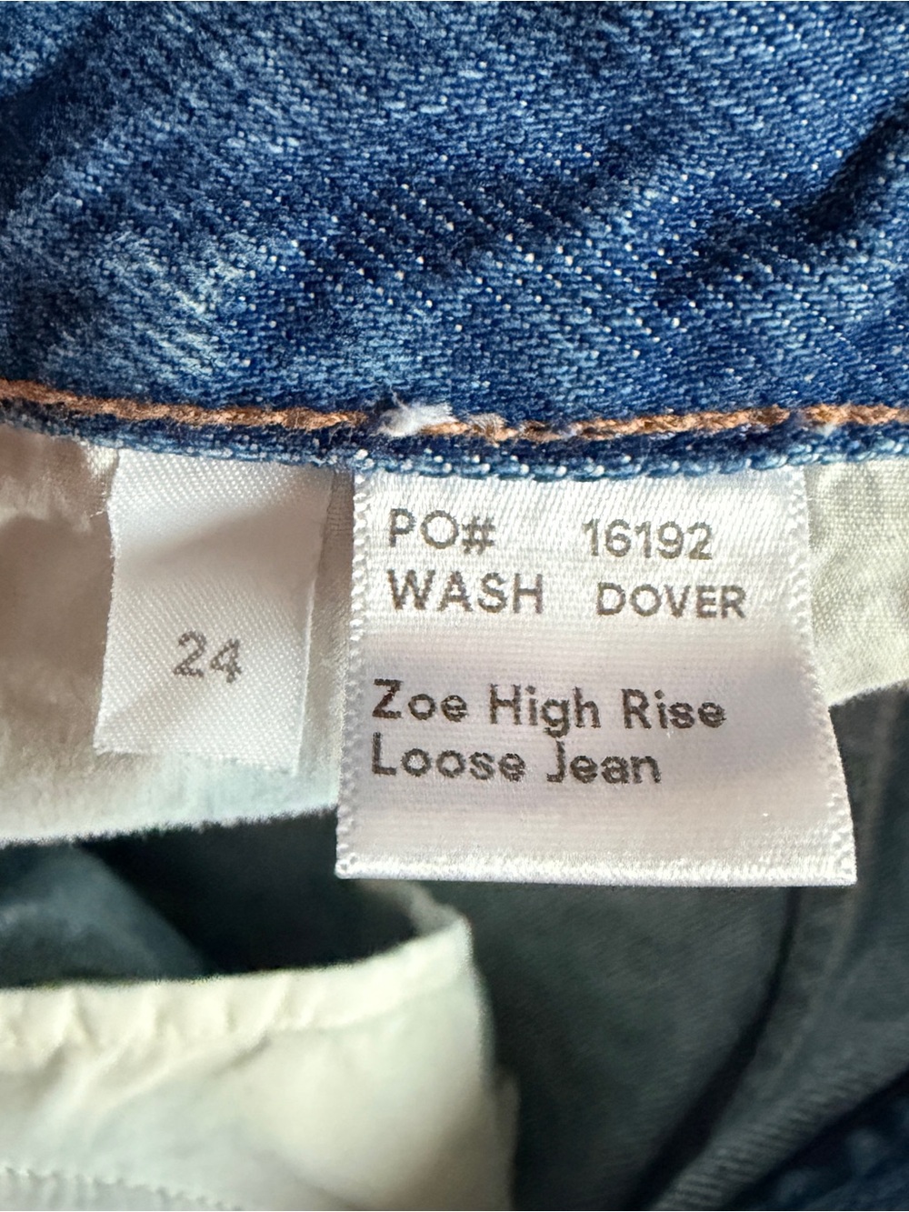 Reformation Zoe High Rise Loose Jeans size 24 - Picture 5 of 8